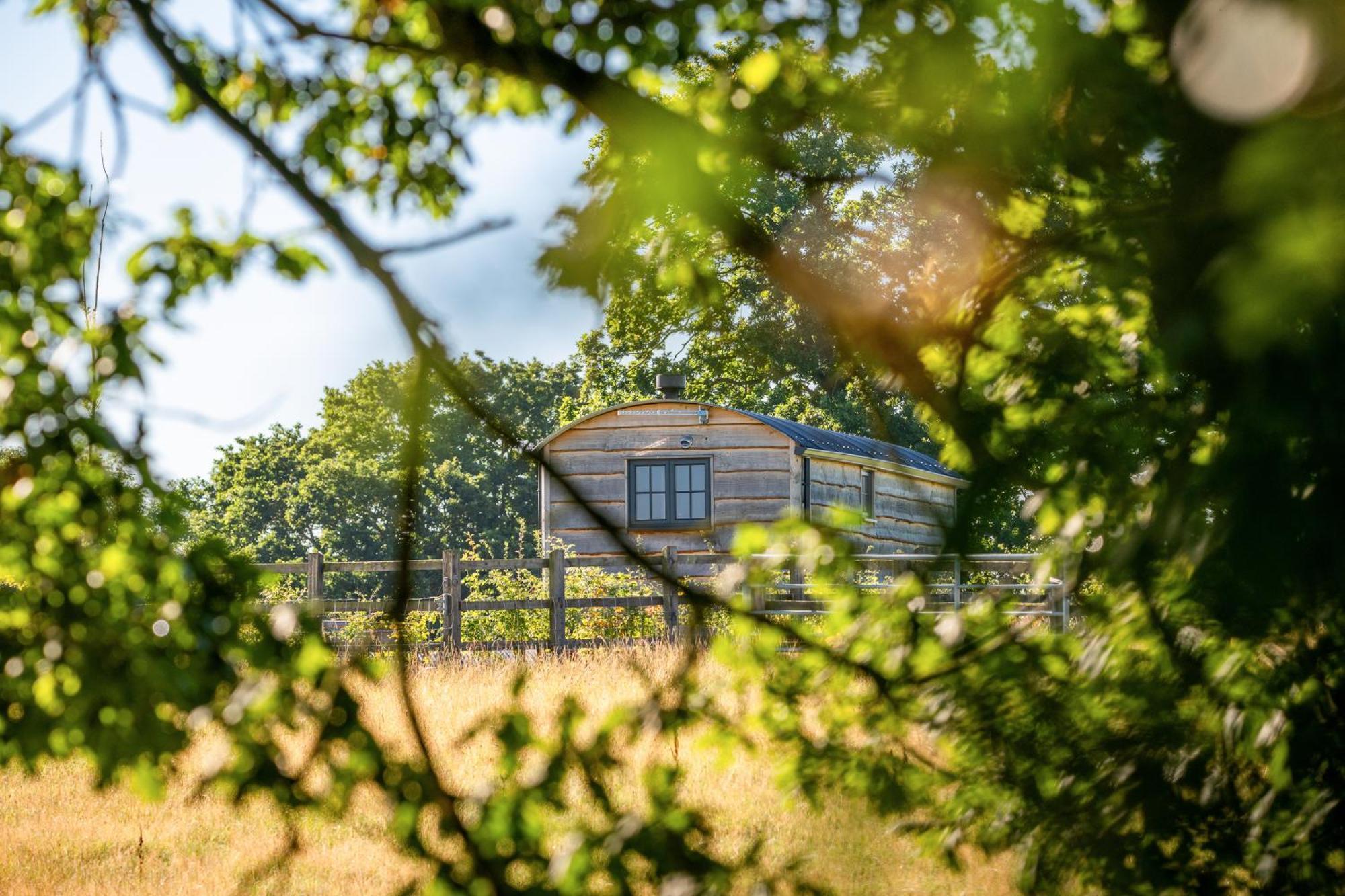 Monkwood Shepherds Hut - Ockeridge Rural Retreats Worcester Kültér fotó