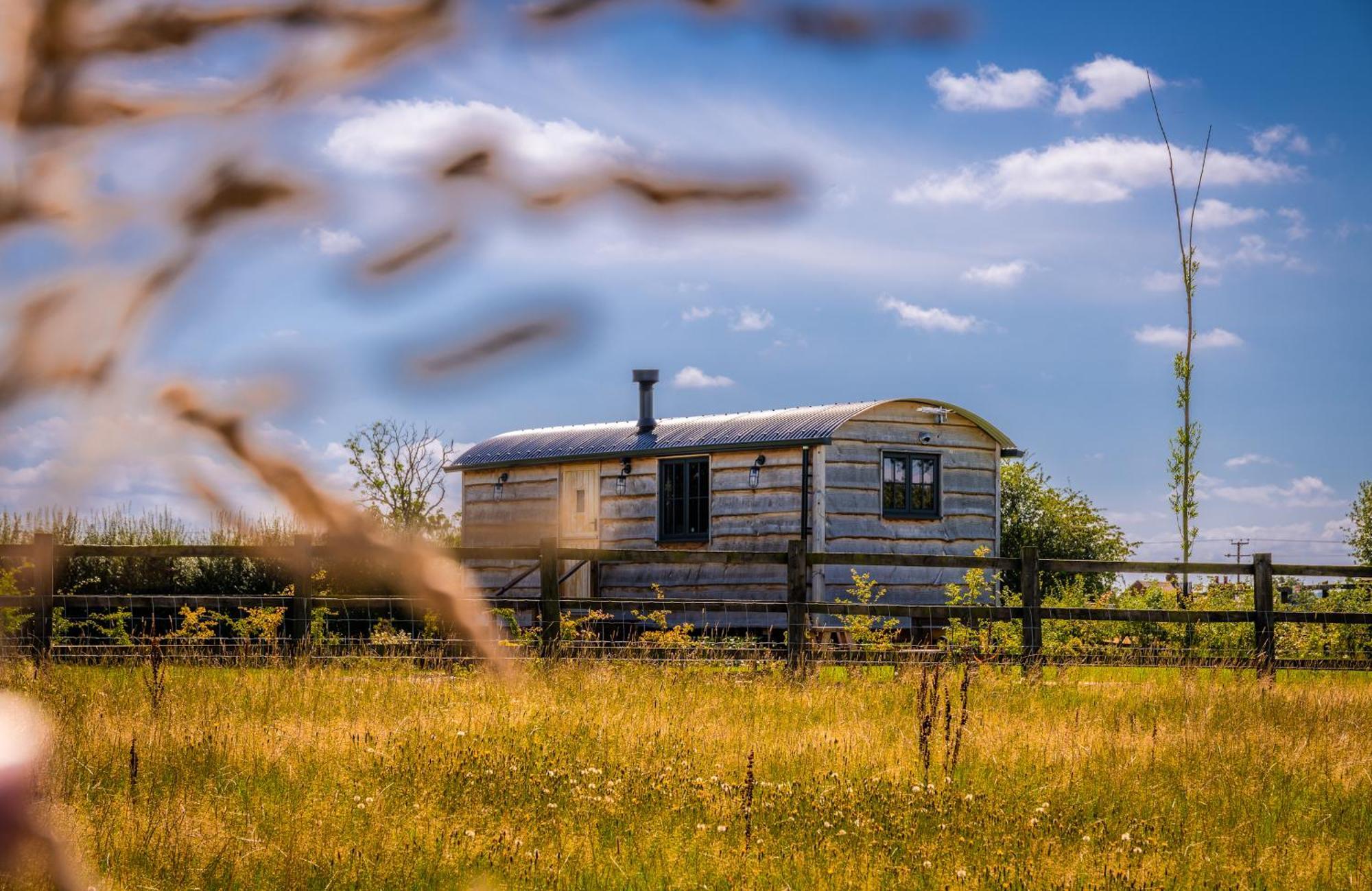 Monkwood Shepherds Hut - Ockeridge Rural Retreats Worcester Kültér fotó